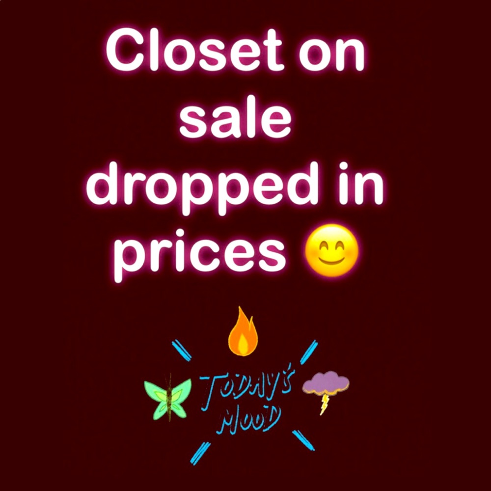 CLOSET ON SALE 🎊🎊🎊